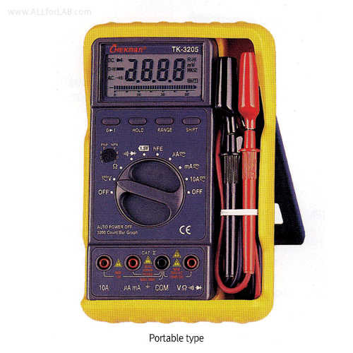 Multimeter portable 3400 count