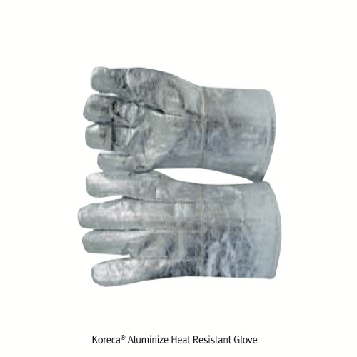 Glove, Heat Resistant, Aluminize, 5-Finger type, 33cm