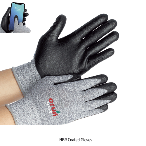 Glove, NBR Foam Coated, L215mm, Medium