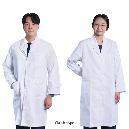 Lab Coat, Cotton 35% + Polyester 65%, Woman, L
