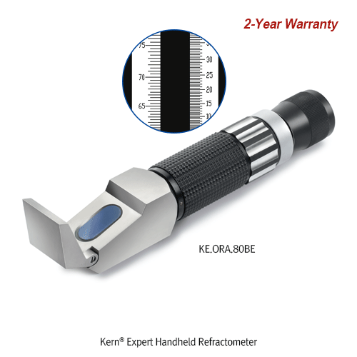 Refractometer, Expert, Handheld, Brix,  `A-0~50%` , `B-50~80%`