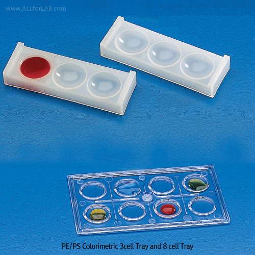 Tray 3-cell pe