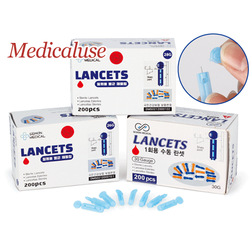 Safety Sterile Lancet, 오토란셋 28G