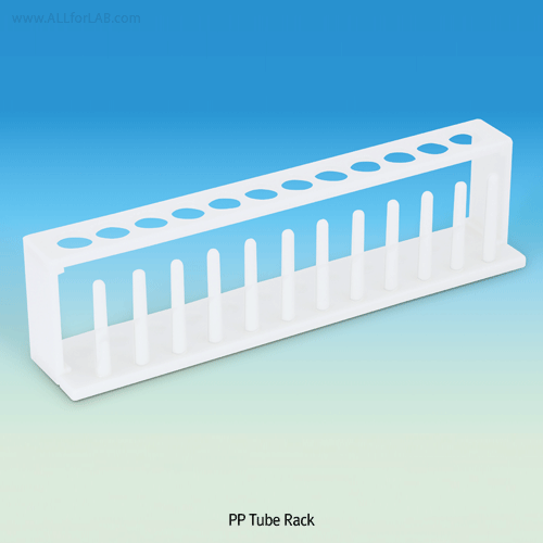 Rack, PP, Φ22 mm×12 holes, 348×64×h88 mm