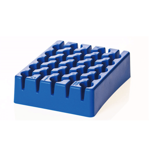 Tube Rack, PP, Φ17mm×25 holes, Blue
