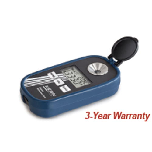 Digital Refractometer, Brix 0-50%, RI 1,3330-1,4200 nD