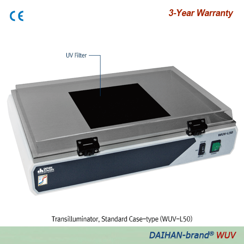 Transilluminator UV, Standard, 365+312nm WUV-L50, 120V