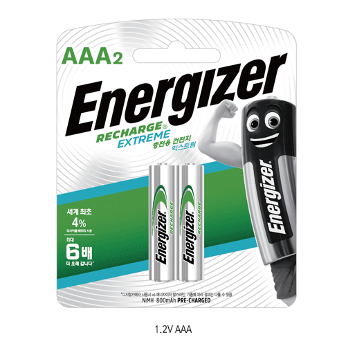 Dry-Cell, Rechargeable, NiMH , 1.2V, 800mAh, AAA, Φ 10.5×h 44.5mm