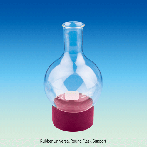 Flask Support, Rubber, 7 steps, Ø95 x h50mm