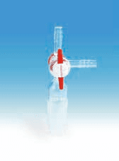 Stopcocks GU 90° angled Needle-valve 2.2mm