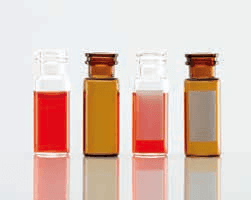 Vial clear natural