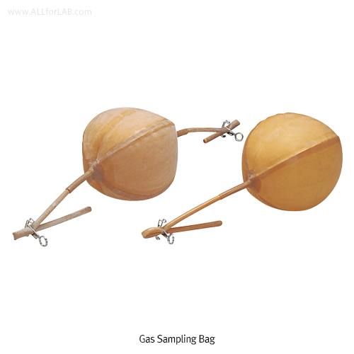 Bag gas sampling  rubber  2 x tube 3ℓ