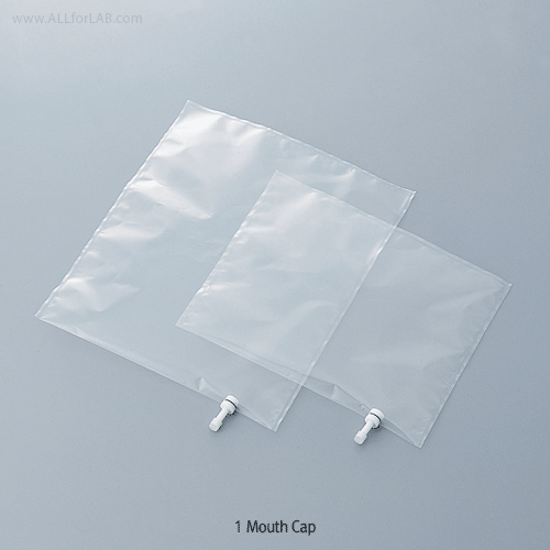 Bag gas sampling 1mouth stopcock PVC 2L 250x210mm