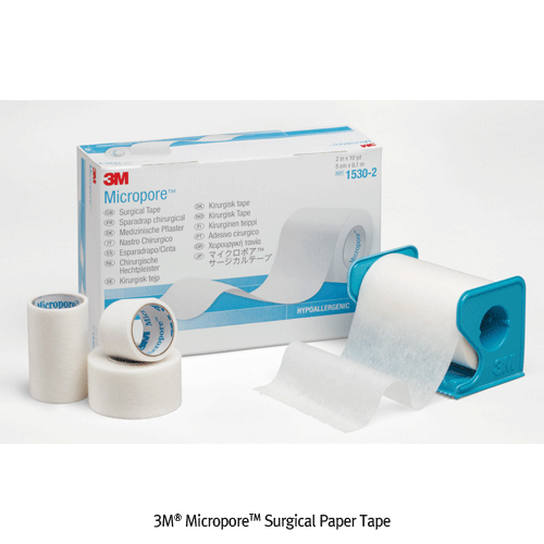 Surgical Paper Tape, White, 5.08cm×9.14m roll