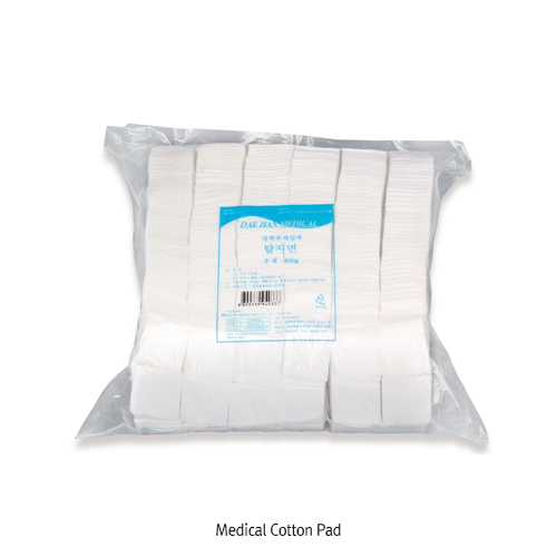 Medical Cotton Pads, 100% Cotton, 3.5cm×4cm, 450g
