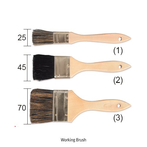 Brush Paint & Dust L55 × h70mm / Total L230mm