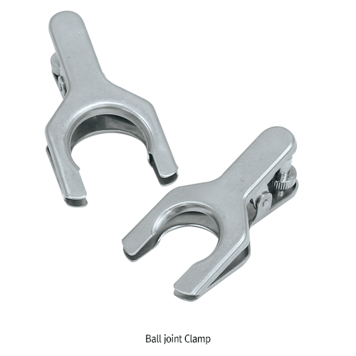Clamp, Spherical, Stainless Steel, 40