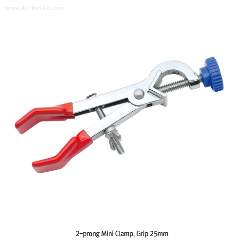 Clamp, 2-prong, Grip Capa.15 ~ 25mm, Φ20×L140mm