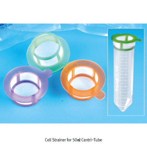 Cell Strainer, Sterile,   70μm, Orange