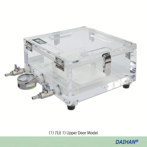 Vacuum Desiccator, 12Lit, Outer : 310×225×430mm, Inner : 260×180×260mm(=SL.DeVL)