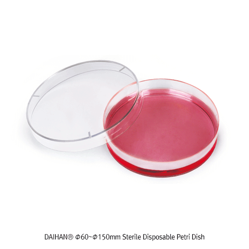 Dish, Petri, PS, Sterile, Φ90×h15mm