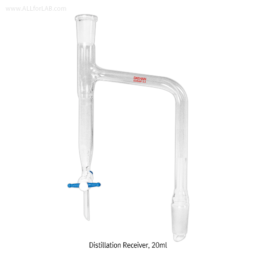 Dilstillation receiver, 10ml, 24/40