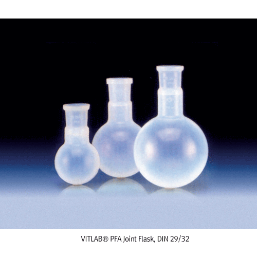 Flask round pfa 100ml st29/32