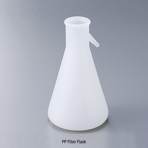 Filter Flask, 500㎖ , Φ110×h200, Side Arm Size 8mm, Neck id 32.5mm
