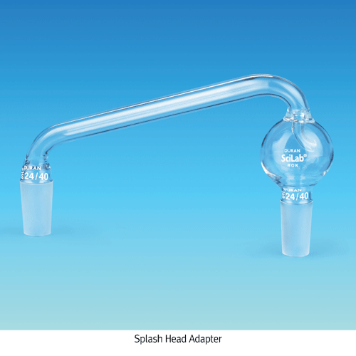 Splash Head Adapters Kjeldahl, 14/23, 2 x Cone