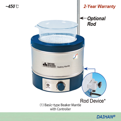 Heating mantle Al-case, Stirrer, w/control, B.4Lit. 120V (=SL.Man8028.1)