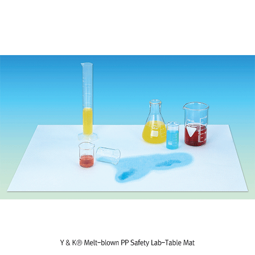 [품번변경:SL.Mat3001] Safety Lab-table Mat, Melt-brown PP, w0.5 x L60m / Roll
