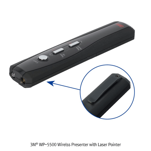 Laser Pointer, Wireless Presenter, WP-5500, L119×w31×h17 mm, 25g