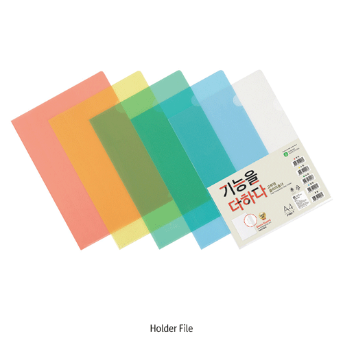 Holder File, Transparent, A4, Clear
