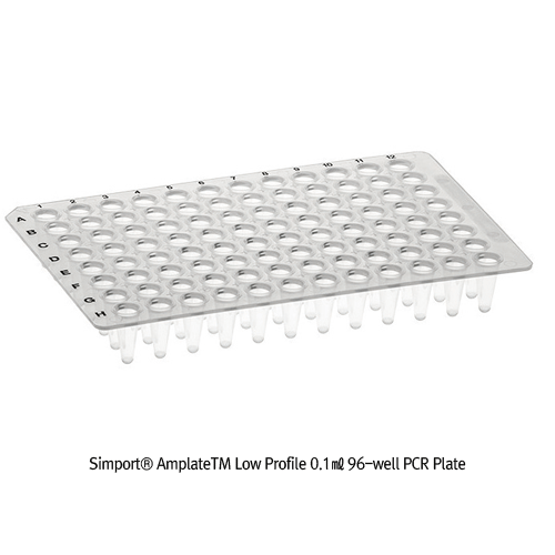 Plate low profile 96-well