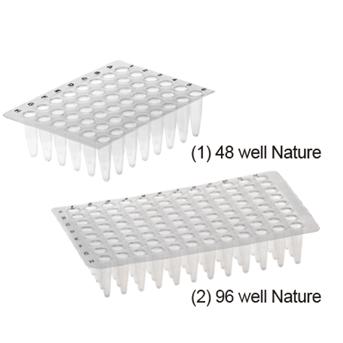 Plate pcr, 48-well natural