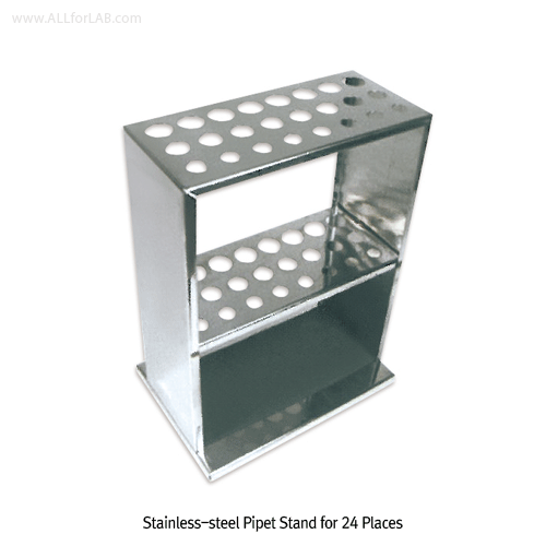 Pipet Stand, SUS, 24Holes