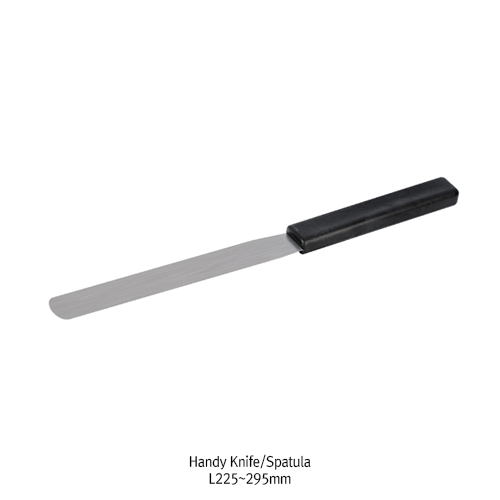 Spatulas, Flat, Stainless-steel, w20xL225mm