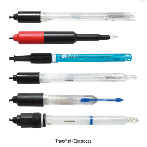 Electrode, pH Combination, Glass, 0~14pH