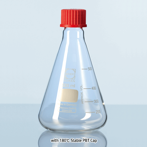 SciLab® Flask, erlen, GL25 Cap, 50ml
