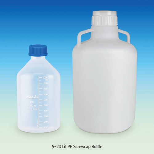Bottle, PP, W-N, 10L, Neck id-Φ70, Φ250×h460mm