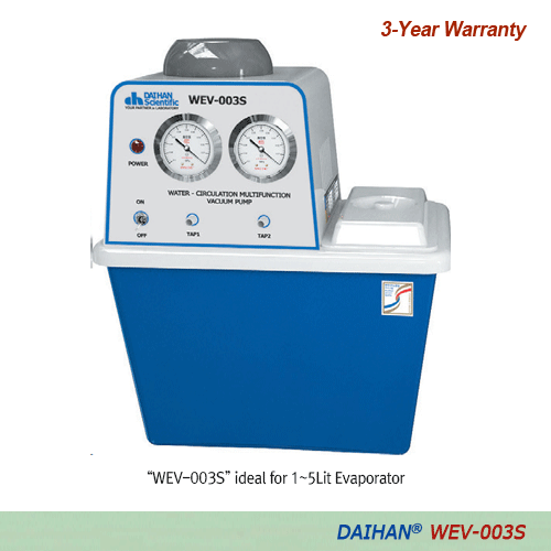 Circulation Aspirator Pump, 15Lit., 220V, “WEV-003S”