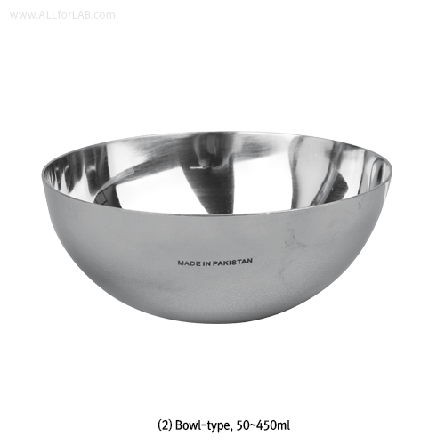 Evap. Dish/Bowl, STS, 450ml, Φ120×h60mm