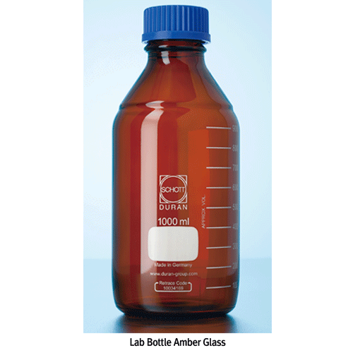 Bottle amb. w/gls80 cap 2000ml