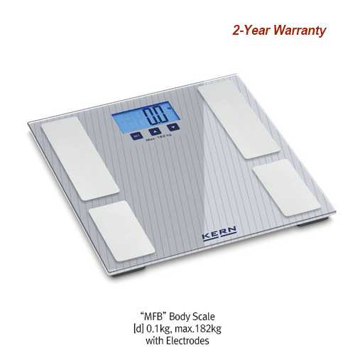 Balance, Body Scale, Multifunctional, [d] 0.1kg, max.182kg, 300×300×h25mm, 2kg