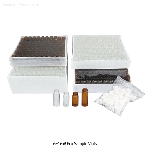 Vial, Clear, 12ml, Ø19 X h66mm, w/ 15-425, ScrewCap & Hi-PE Septa
