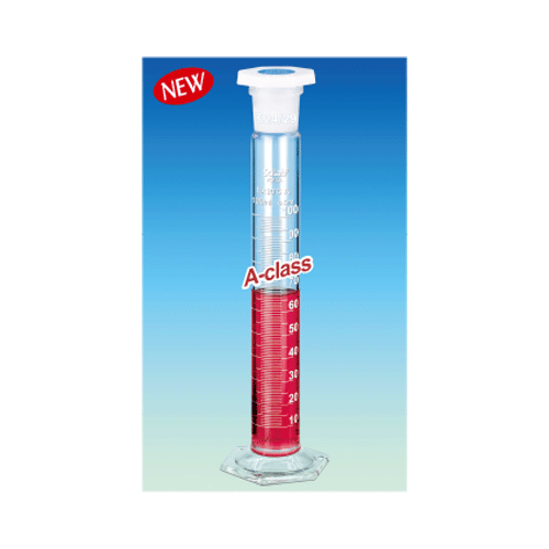 Cylinder, Mixing, A-Class, w/PE Stopper, 1,000 / 10.0㎖, accu.±5.0㎖ , 45/40