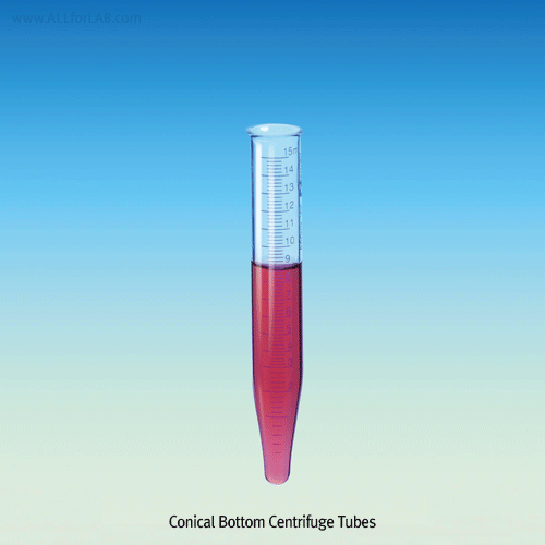 Centrifuge Tube, Conical, 15㎖, Φ17×h120 mm