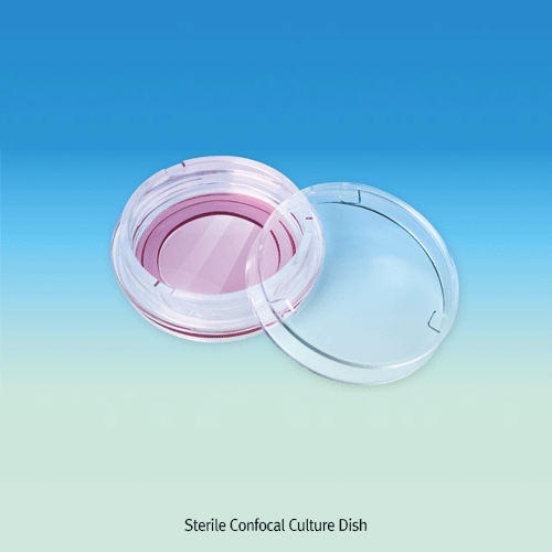 Confocal Dish, TC Treated, Dish Φ35mm, Glass Pore Φ15mm