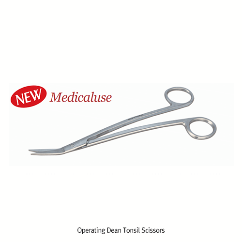 Scissors, Stainless-steel, Dean, S-Curved, L180mm