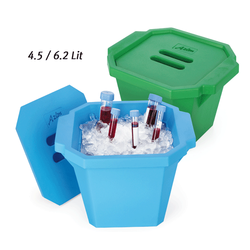 Ice Bucket PUR, with Lid, pale blue 4.5 Lit.